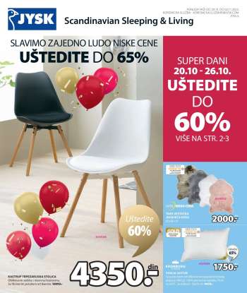 JYSK katalog - 20.10.2022 - 02.11.2022.