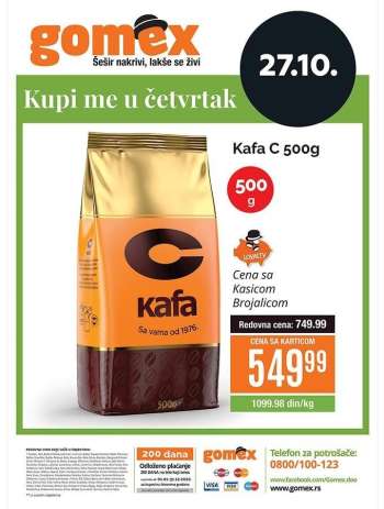 Gomex katalog - 27.10.2022 - 27.10.2022.