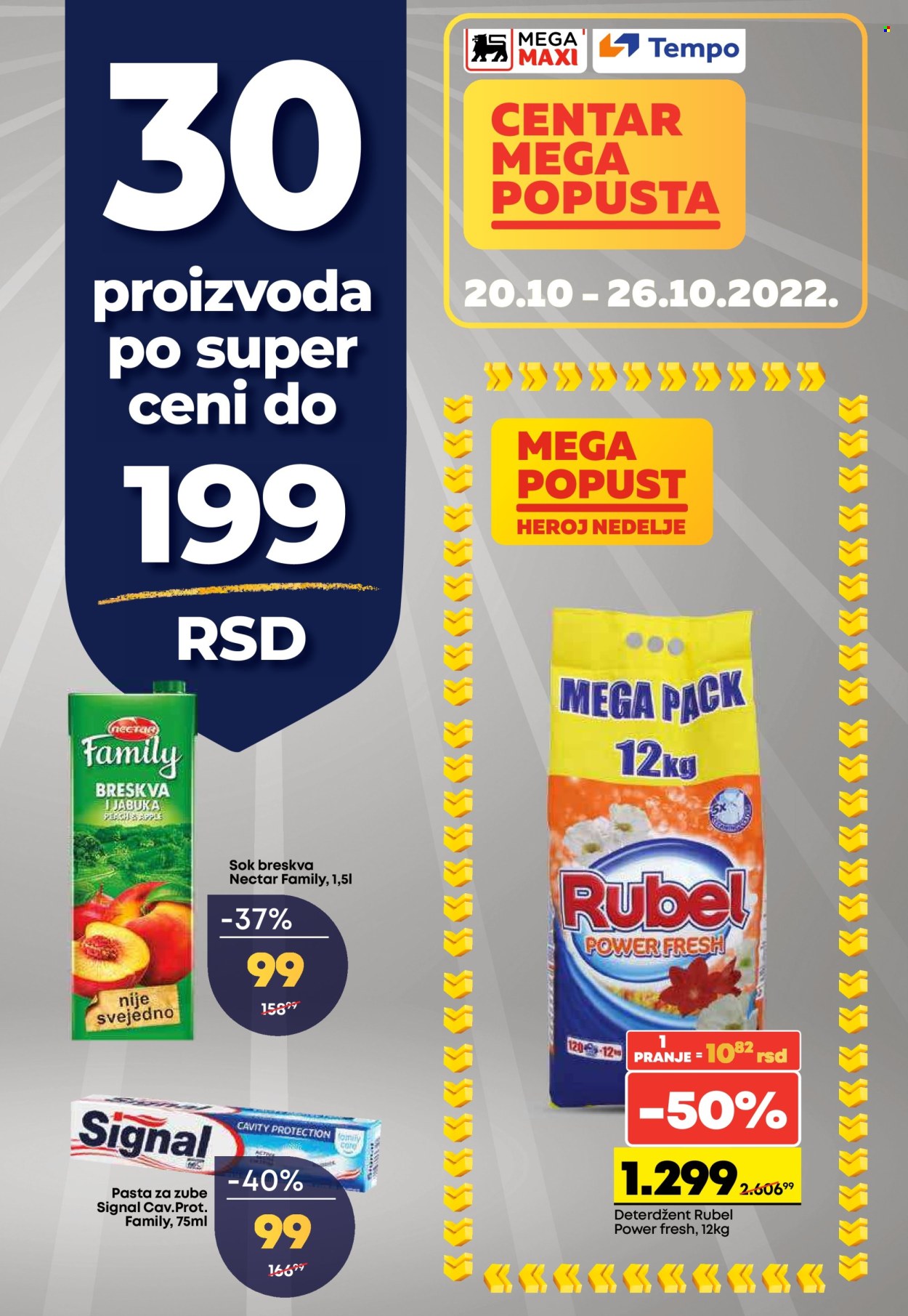 Mega Maxi katalog - 20.10.2022 - 26.10.2022. Stranica 1