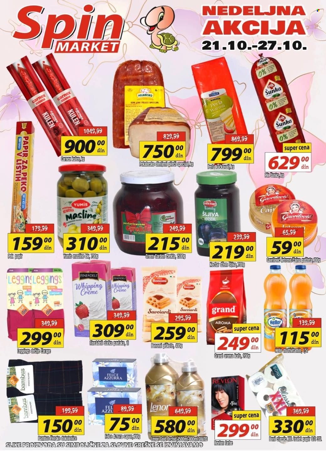 Spin Market katalog - 21.10.2022 - 27.10.2022. Stranica 1