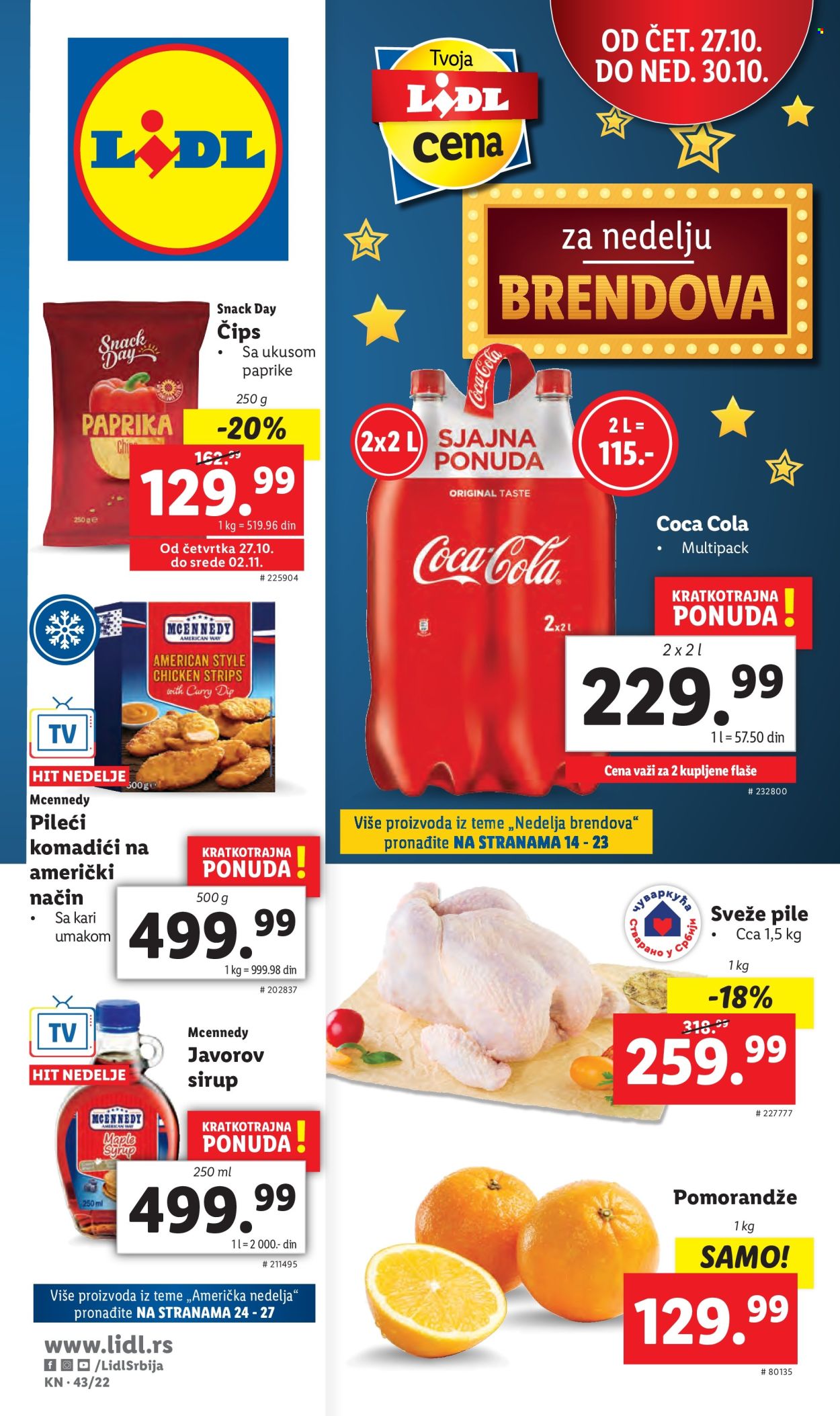 Lidl katalog - 27.10.2022 - 02.11.2022. Stranica 1