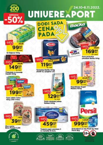 Univerexport katalog - 24.10.2022 - 06.11.2022.