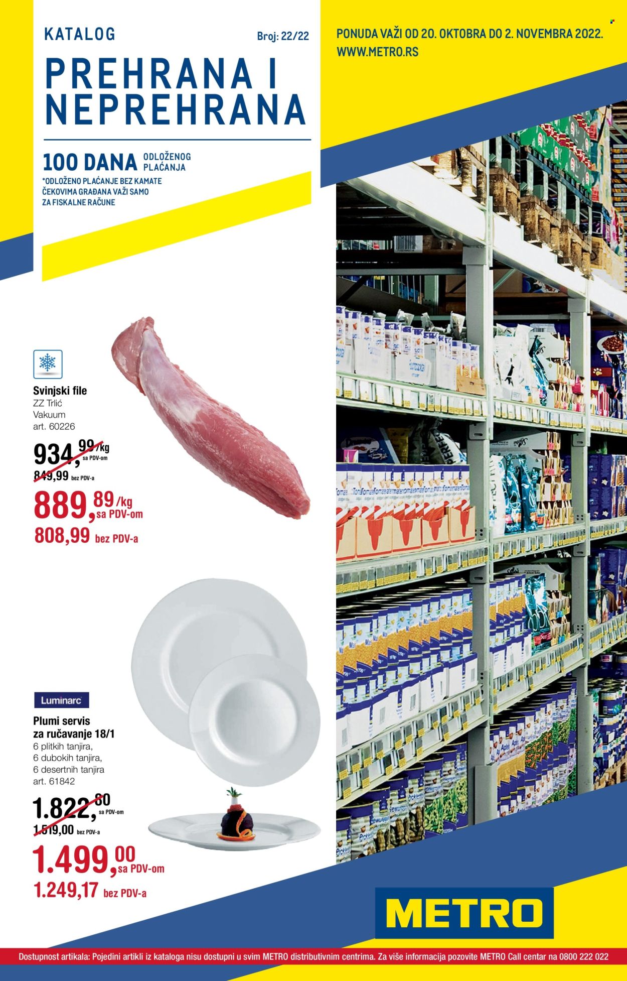 Metro katalog - 20.10.2022 - 02.11.2022. Stranica 1
