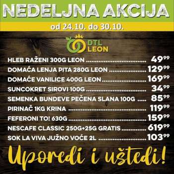 Leon Diskont katalog - 24.10.2022 - 30.10.2022.