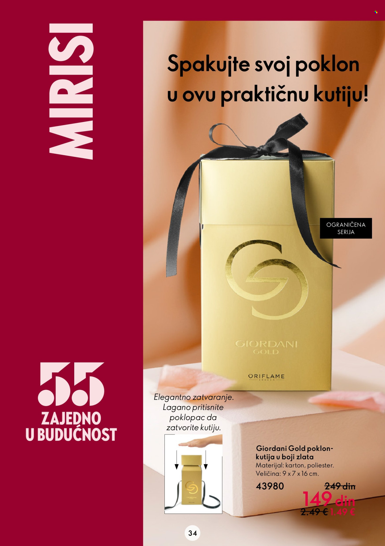 Oriflame katalog - 26.10.2022 - 08.11.2022. Stranica 34