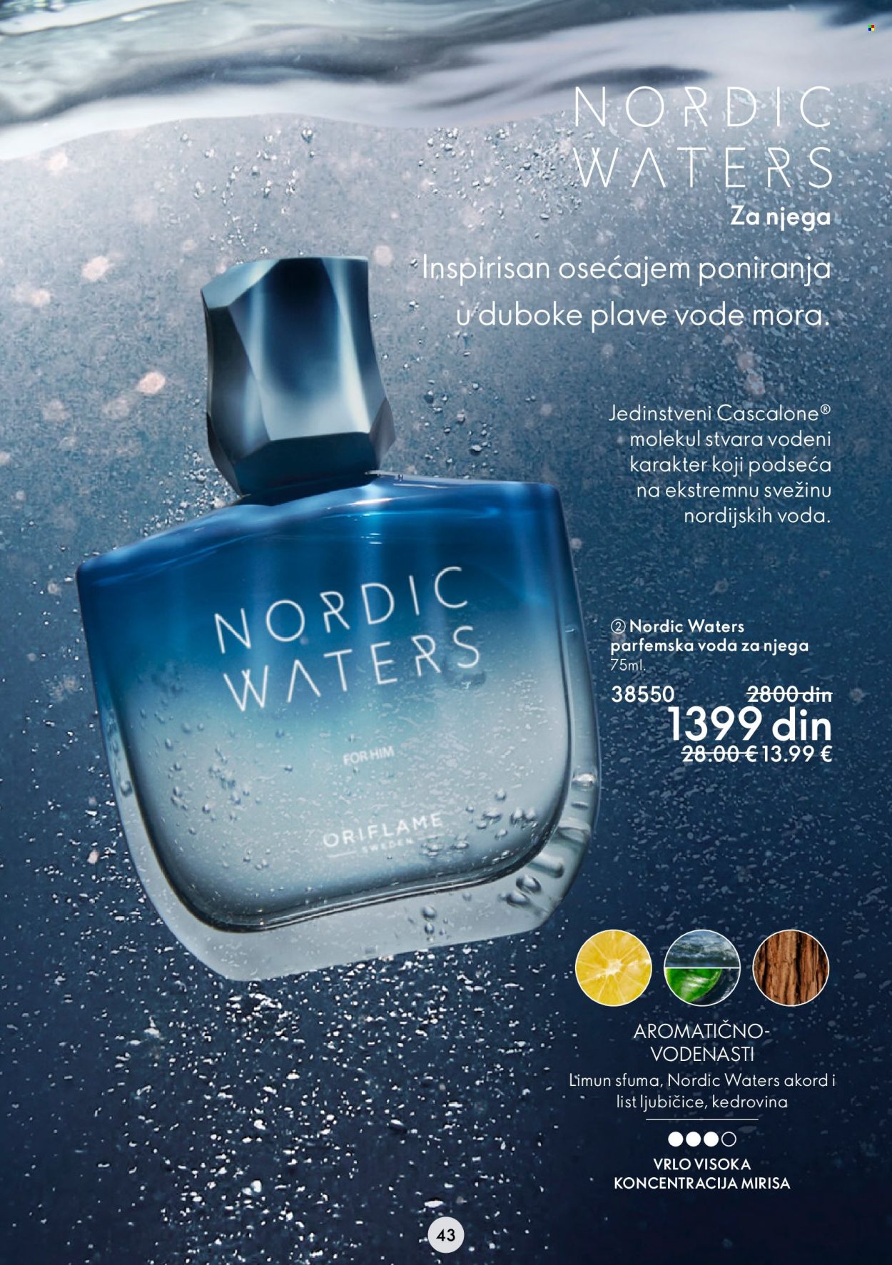 Oriflame katalog - 26.10.2022 - 08.11.2022. Stranica 43