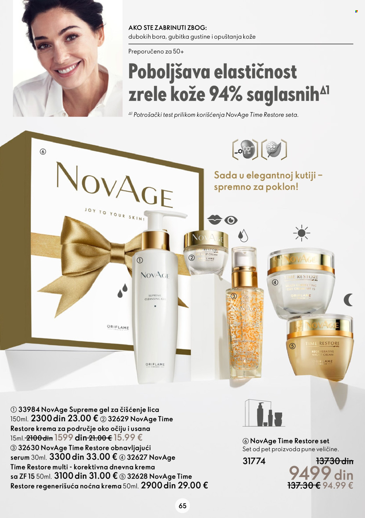 Oriflame katalog - 26.10.2022 - 08.11.2022. Stranica 65