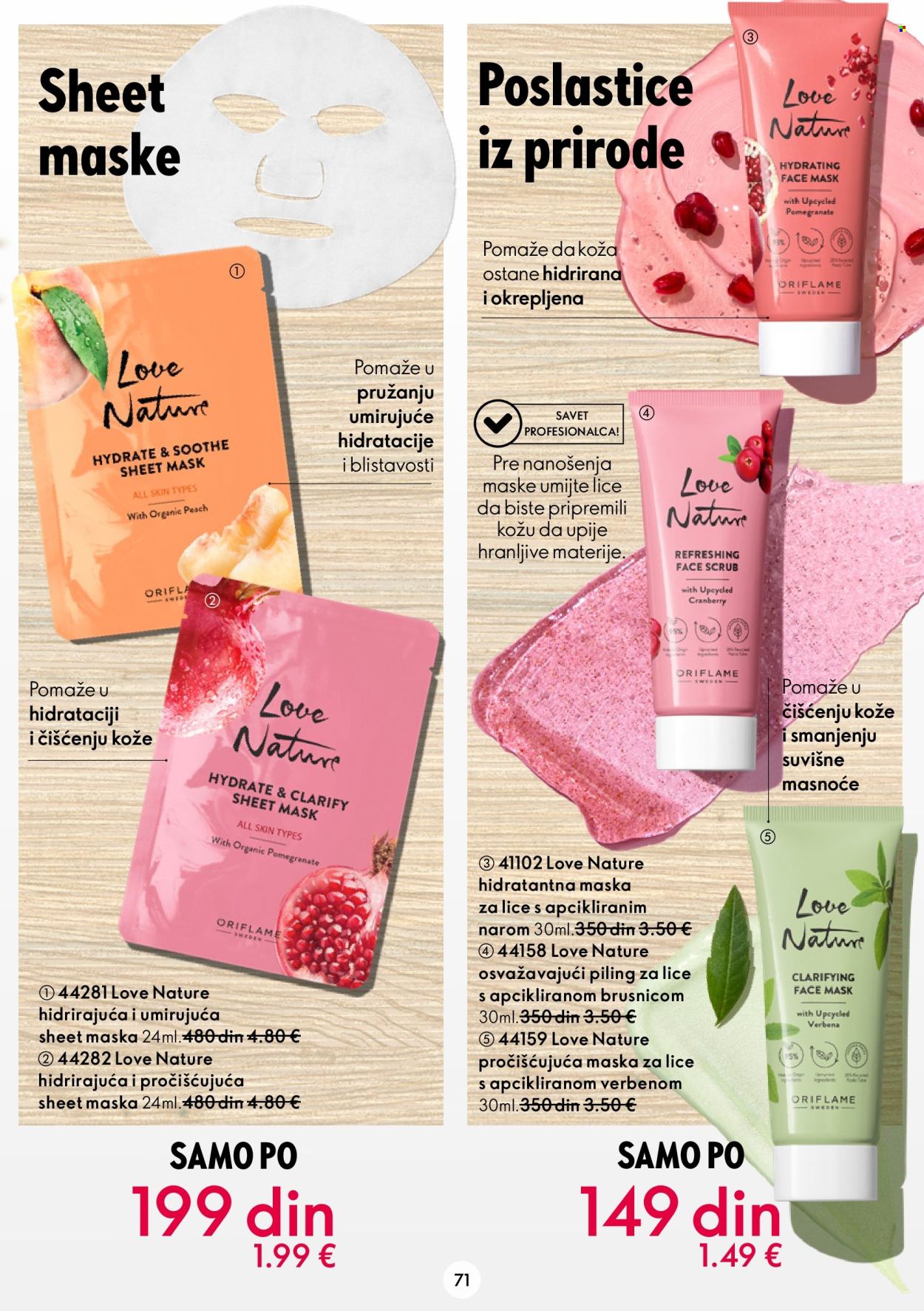Oriflame katalog - 26.10.2022 - 08.11.2022. Stranica 71