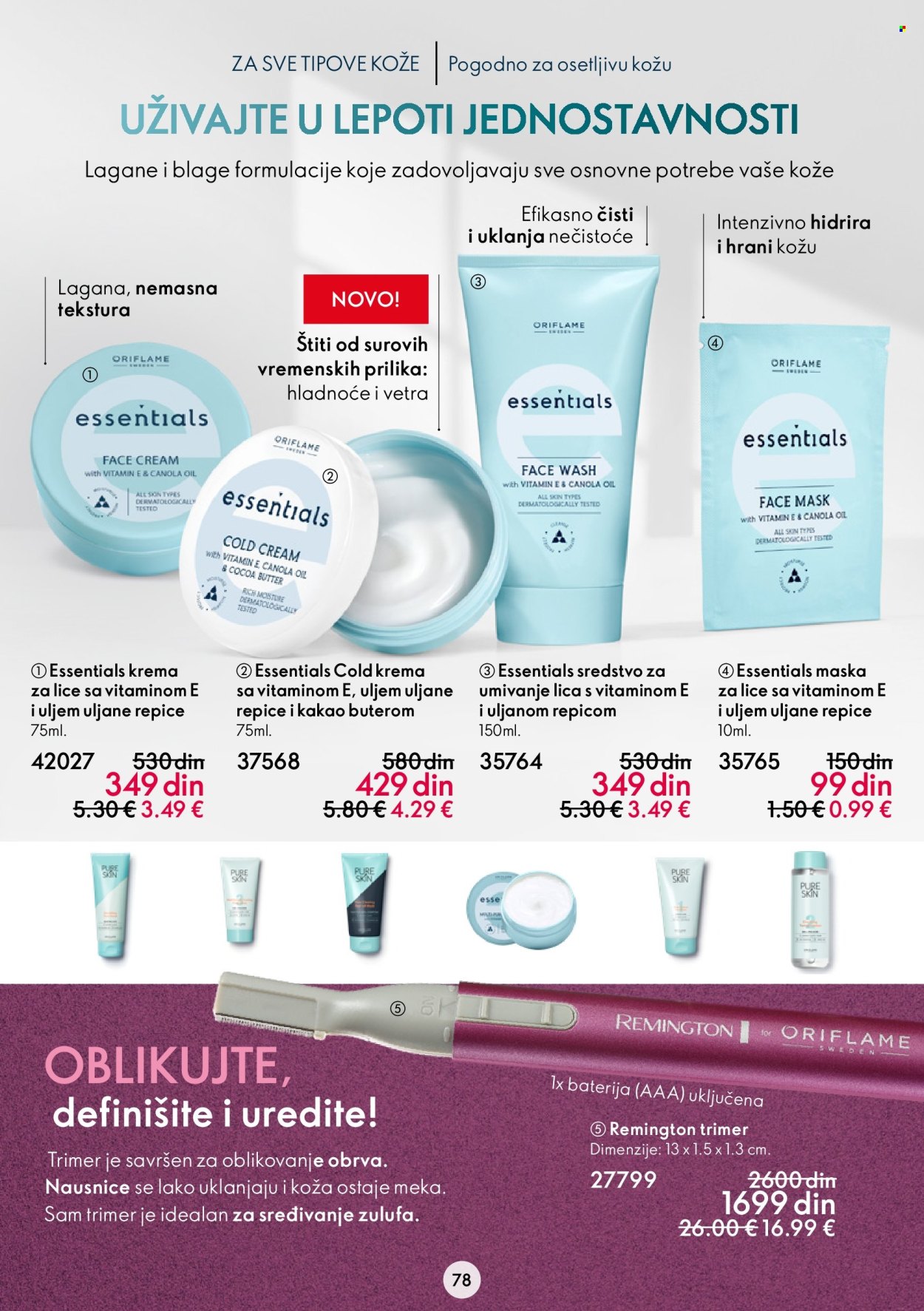 Oriflame katalog - 26.10.2022 - 08.11.2022. Stranica 78