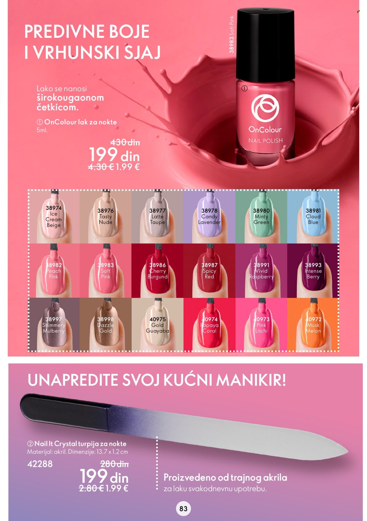 Oriflame katalog - 26.10.2022 - 08.11.2022. Stranica 83