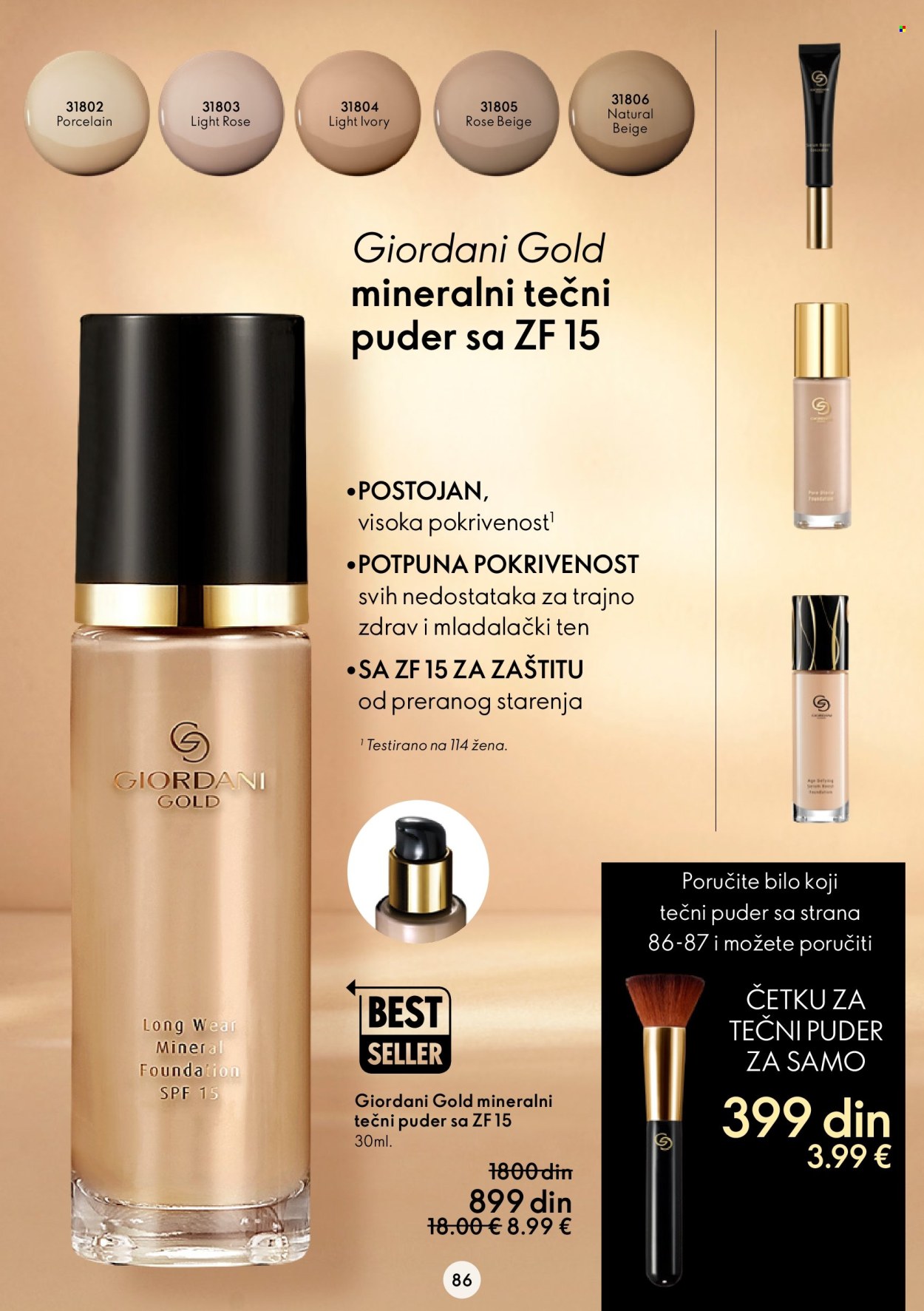 Oriflame katalog - 26.10.2022 - 08.11.2022. Stranica 86