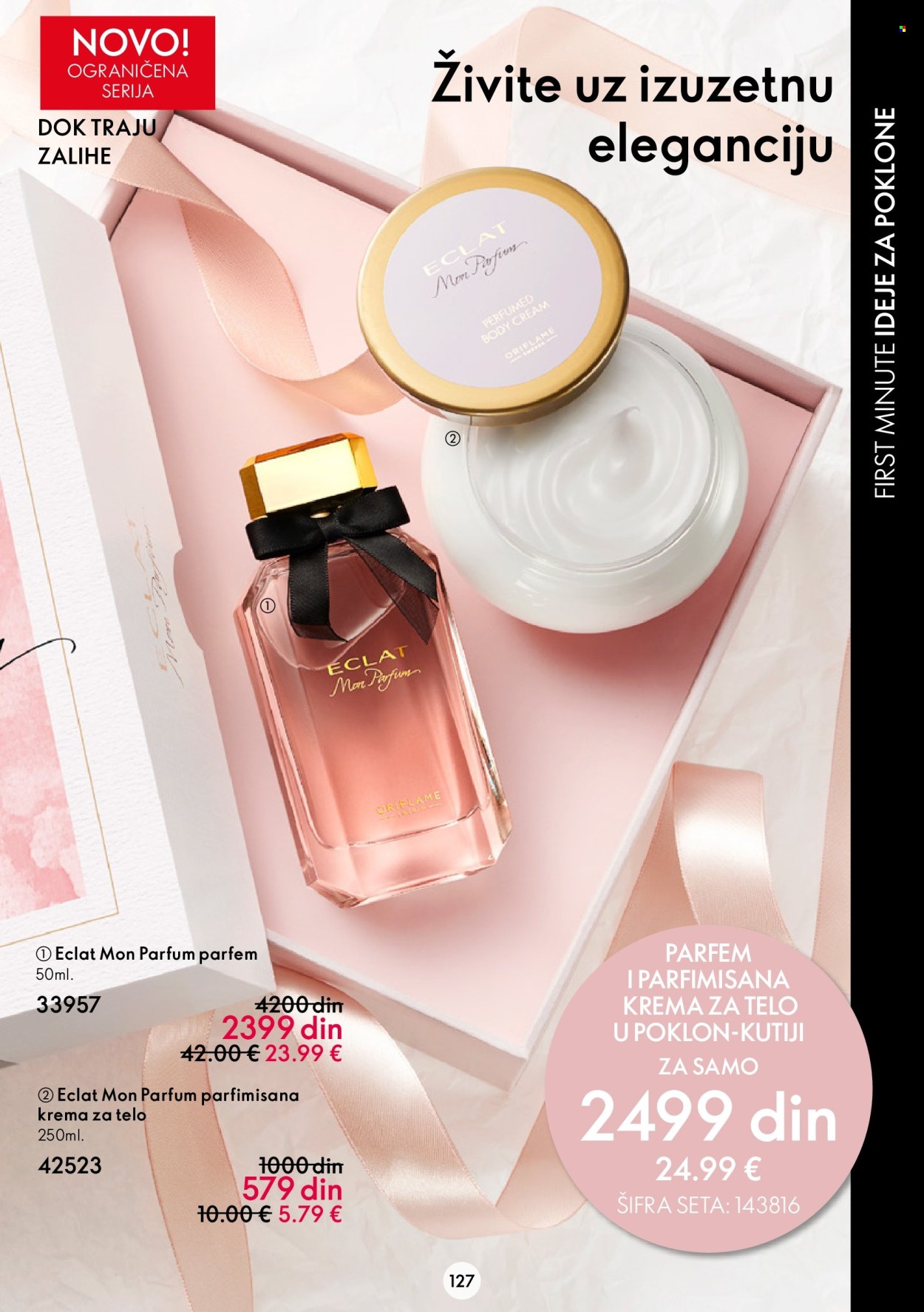 Oriflame katalog - 26.10.2022 - 08.11.2022. Stranica 127