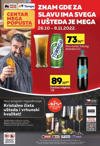 Mega Maxi katalog - 26.10.2022 - 08.11.2022.