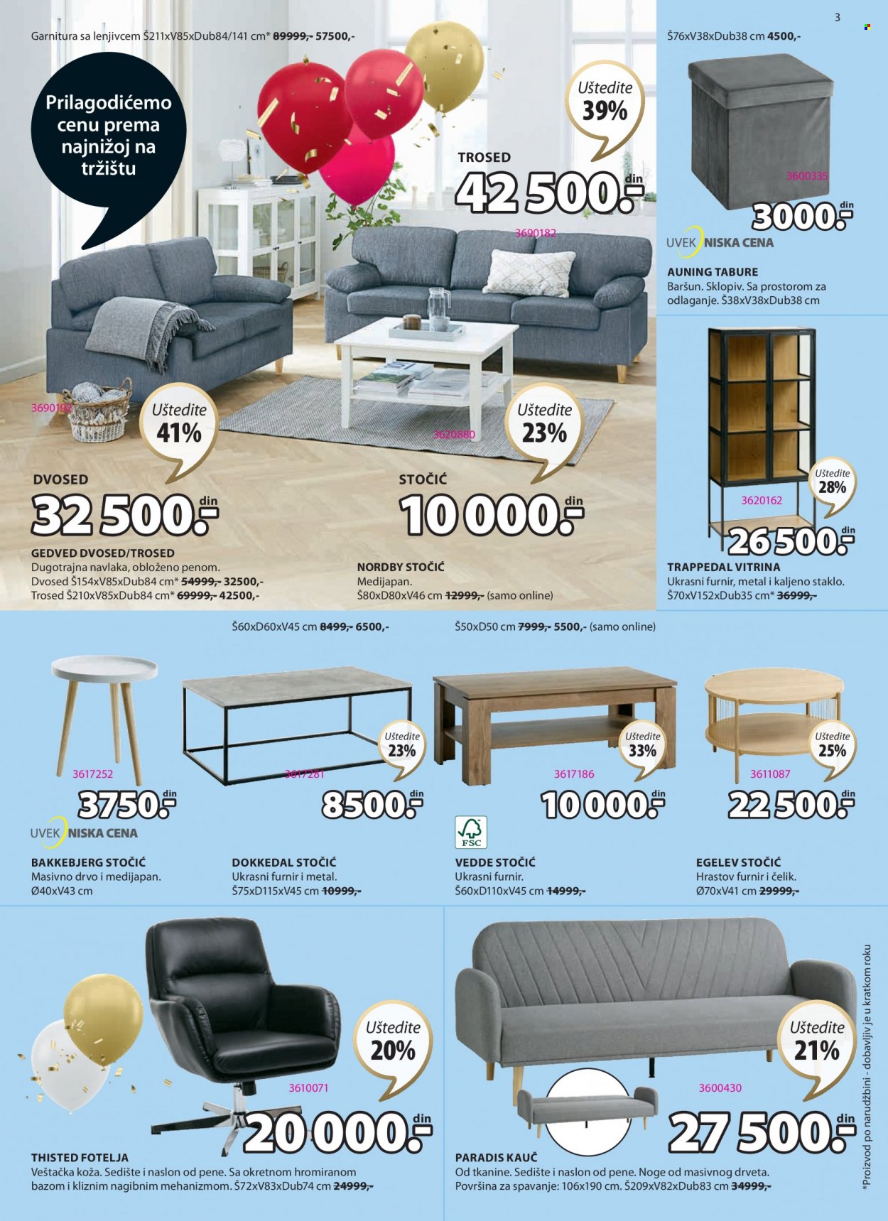 JYSK katalog - 27.10.2022 - 09.11.2022. Stranica 3