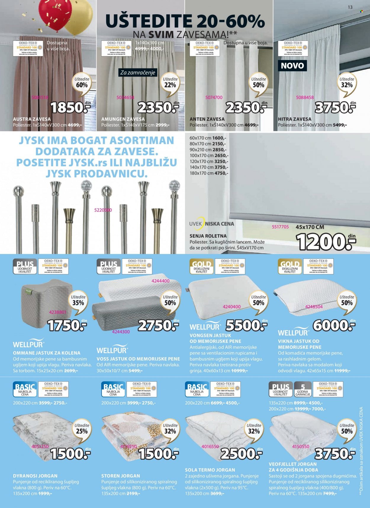 JYSK katalog - 27.10.2022 - 09.11.2022. Stranica 13