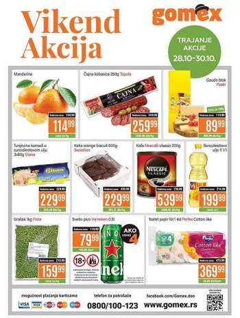 Gomex katalog - 28.10.2022 - 30.10.2022.