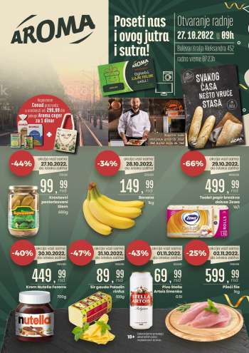Aroma Market katalog - 27.10.2022 - 02.11.2022.