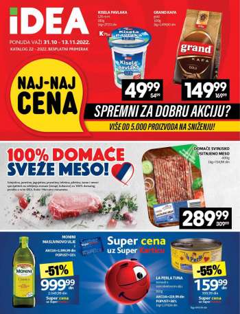 Idea katalog - 31.10.2022 - 13.11.2022.