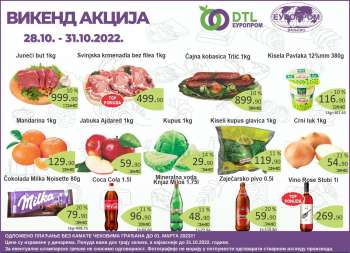 Europrom katalog - 28.10.2022 - 31.10.2022.