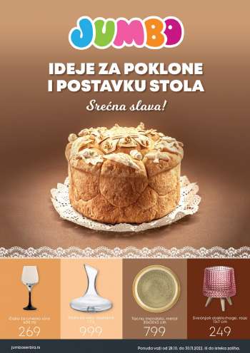 Jumbo katalog - 28.10.2022 - 30.11.2022.