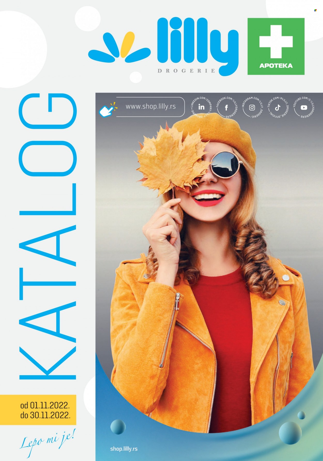 Lilly Drogerie katalog - 01.11.2022 - 30.11.2022. Stranica 1