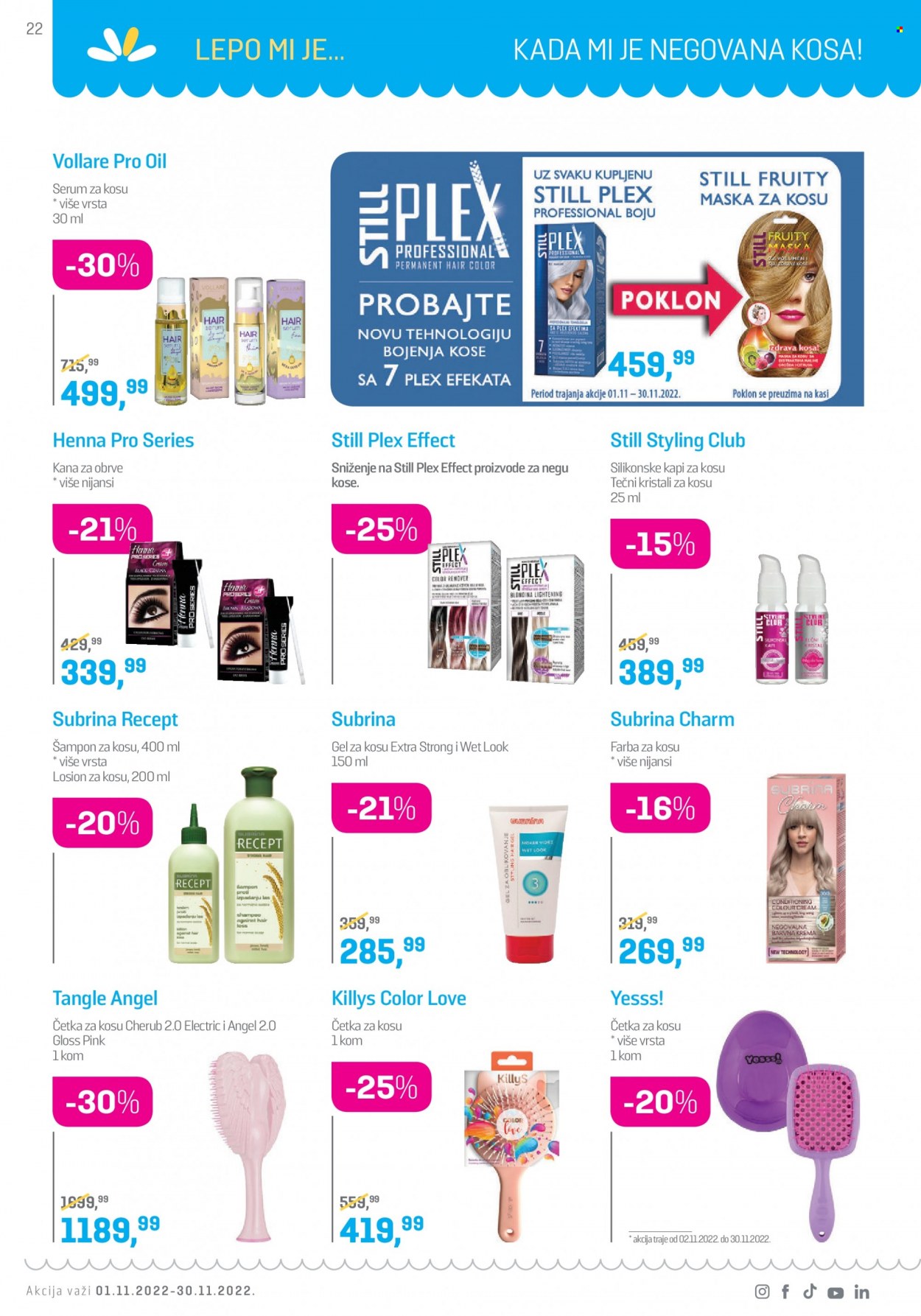 Lilly Drogerie katalog - 01.11.2022 - 30.11.2022. Stranica 22