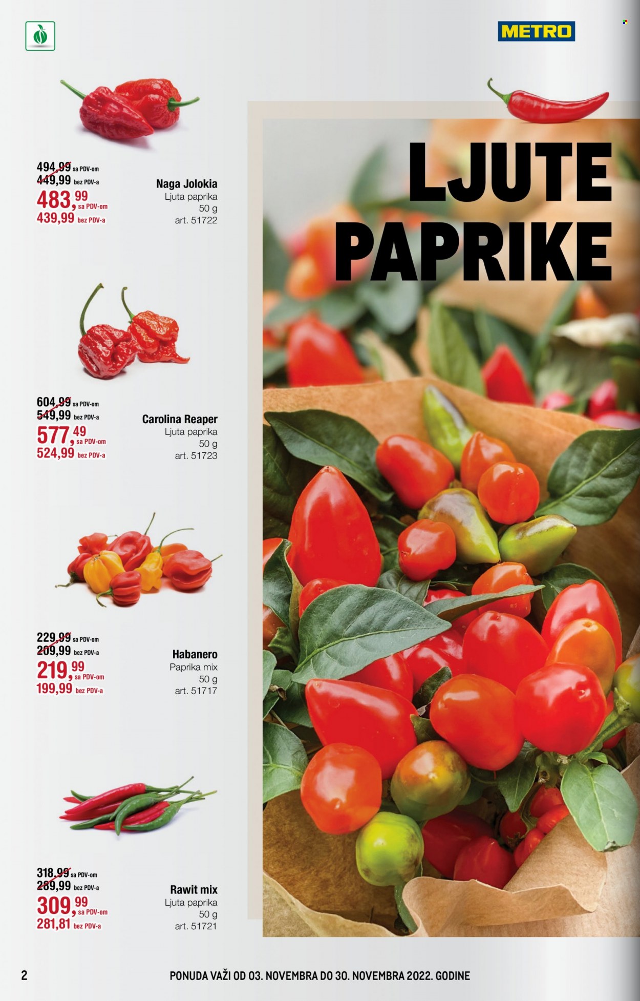 Metro katalog - 03.11.2022 - 30.11.2022. Stranica 2