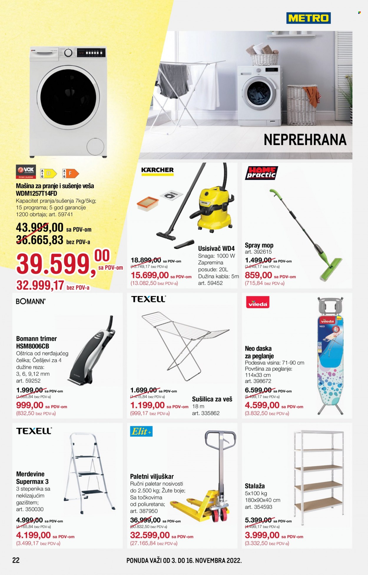 Metro katalog - 03.11.2022 - 16.11.2022. Stranica 22