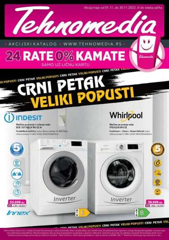 Tehnomedia katalog - 01.11.2022 - 30.11.2022.