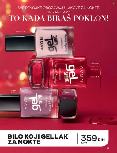 Avon katalog - 01.11.2022 - 30.11.2022. Stranica 13