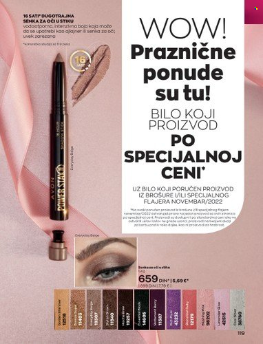 Avon katalog - 01.11.2022 - 30.11.2022. Stranica 119