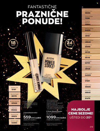 Avon katalog - 01.11.2022 - 30.11.2022. Stranica 219