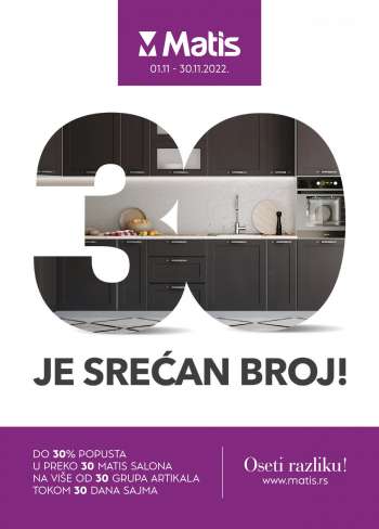 Matis katalog - 01.11.2022 - 30.11.2022.