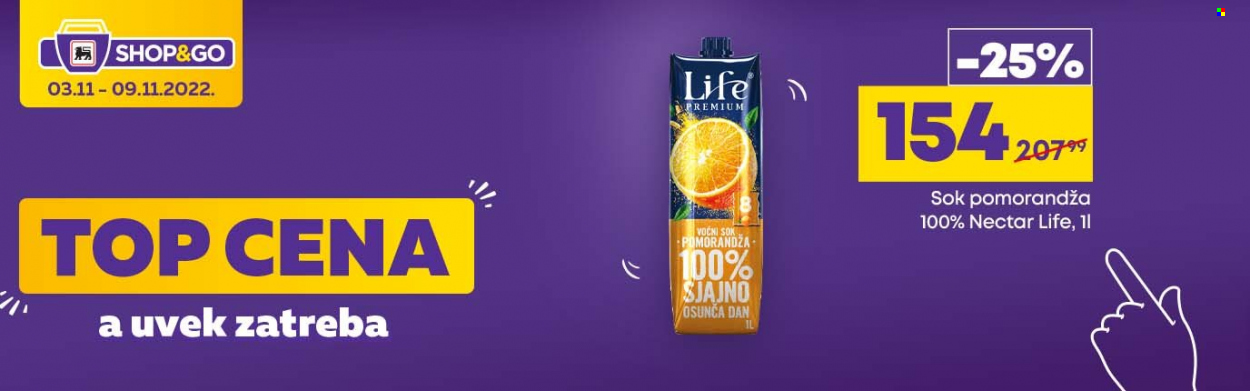 Shop & Go katalog - 03.11.2022 - 09.11.2022. Stranica 1