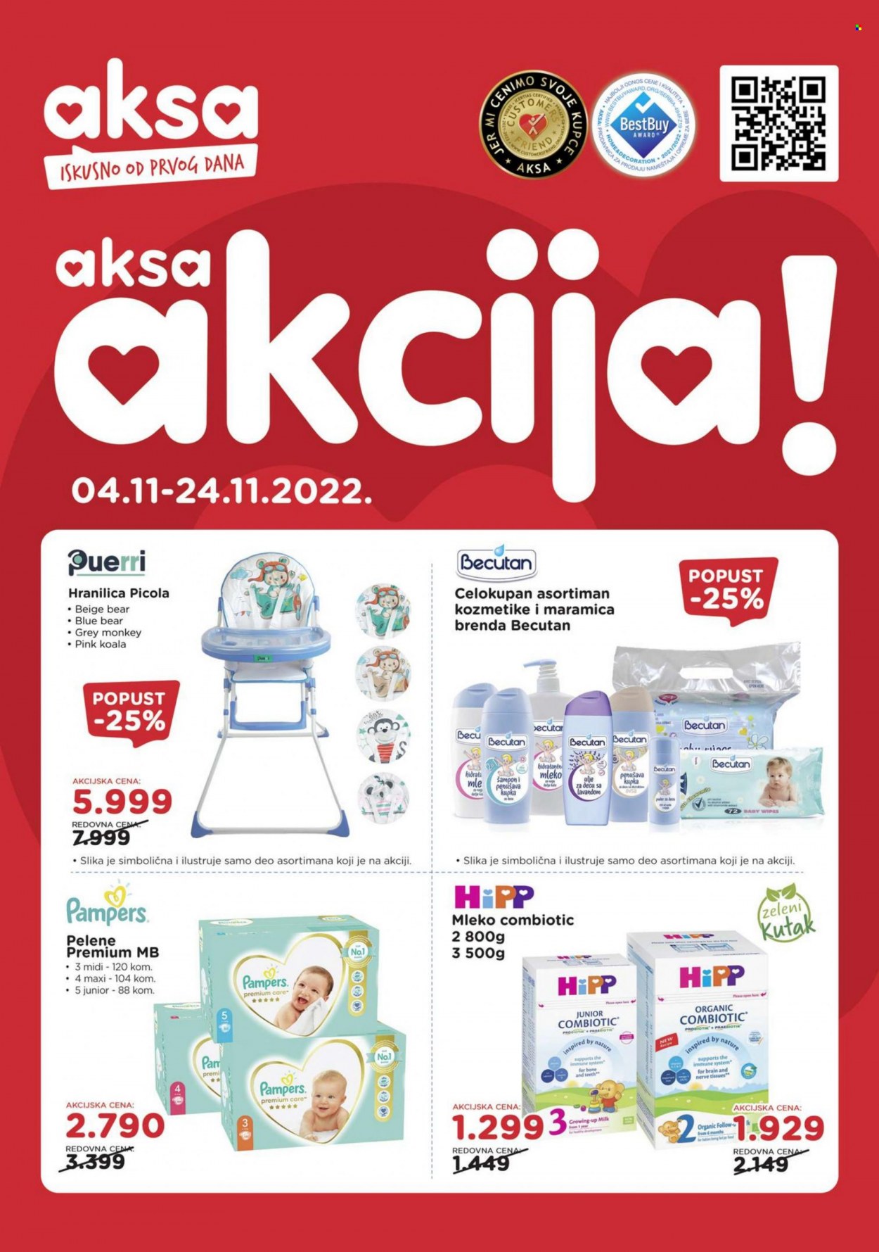 Aksa katalog - 04.11.2022 - 24.11.2022. Stranica 1