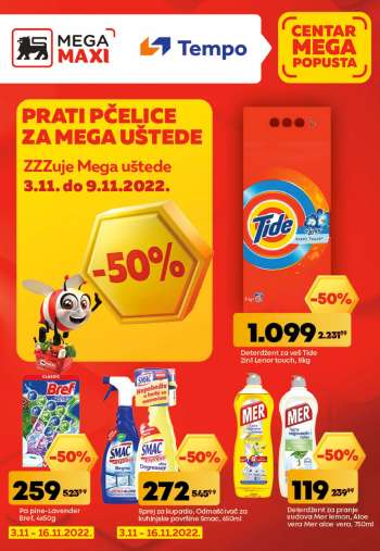 Mega Maxi katalog - 03.11.2022 - 09.11.2022.