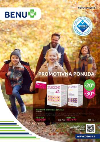 BENU katalog - 01.11.2022 - 30.11.2022.