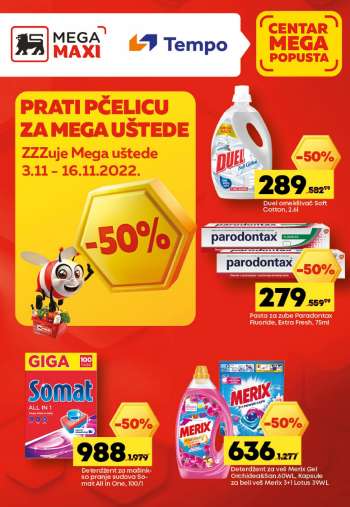 Mega Maxi katalog - 03.11.2022 - 16.11.2022.