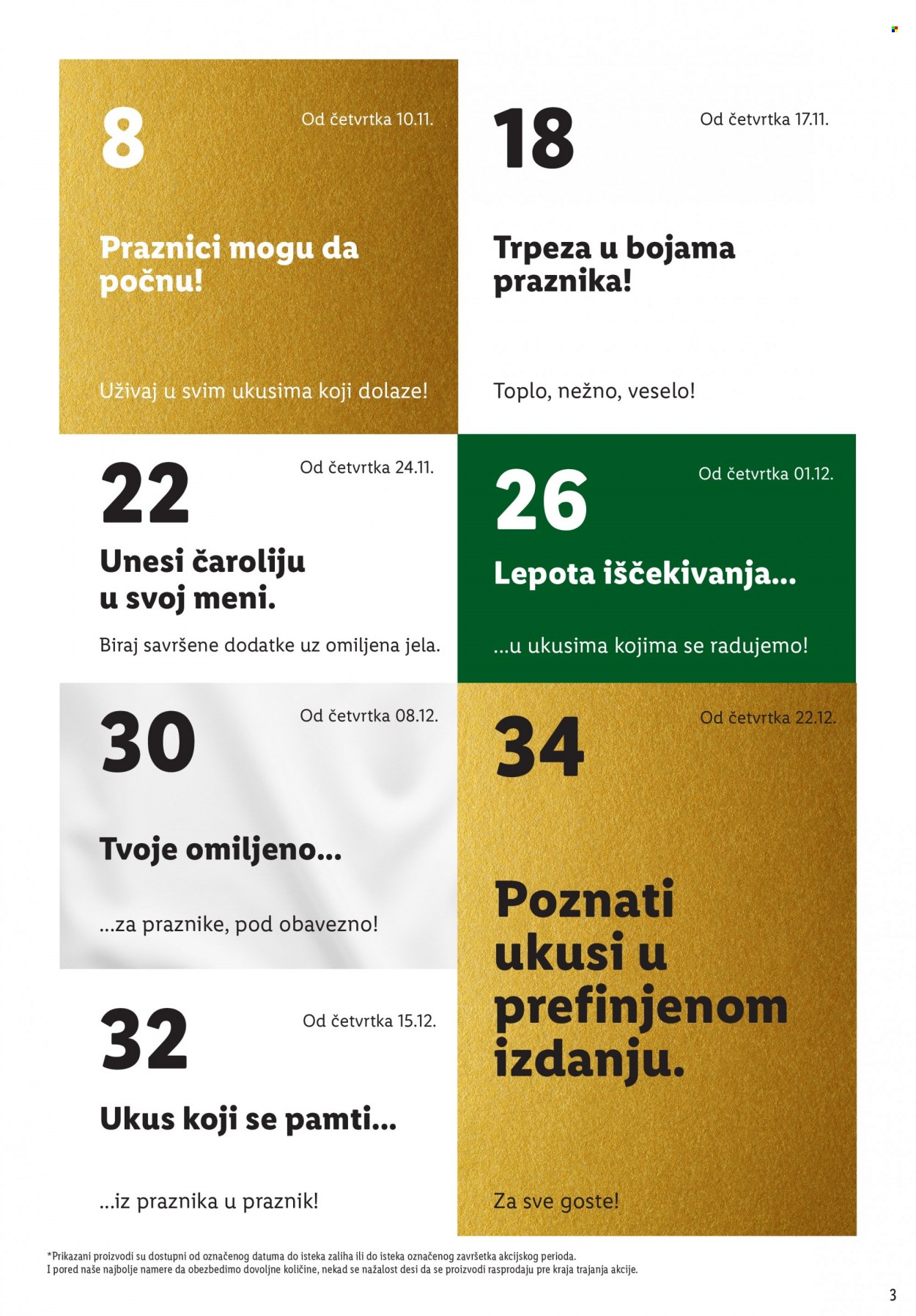 Lidl katalog. Stranica 3