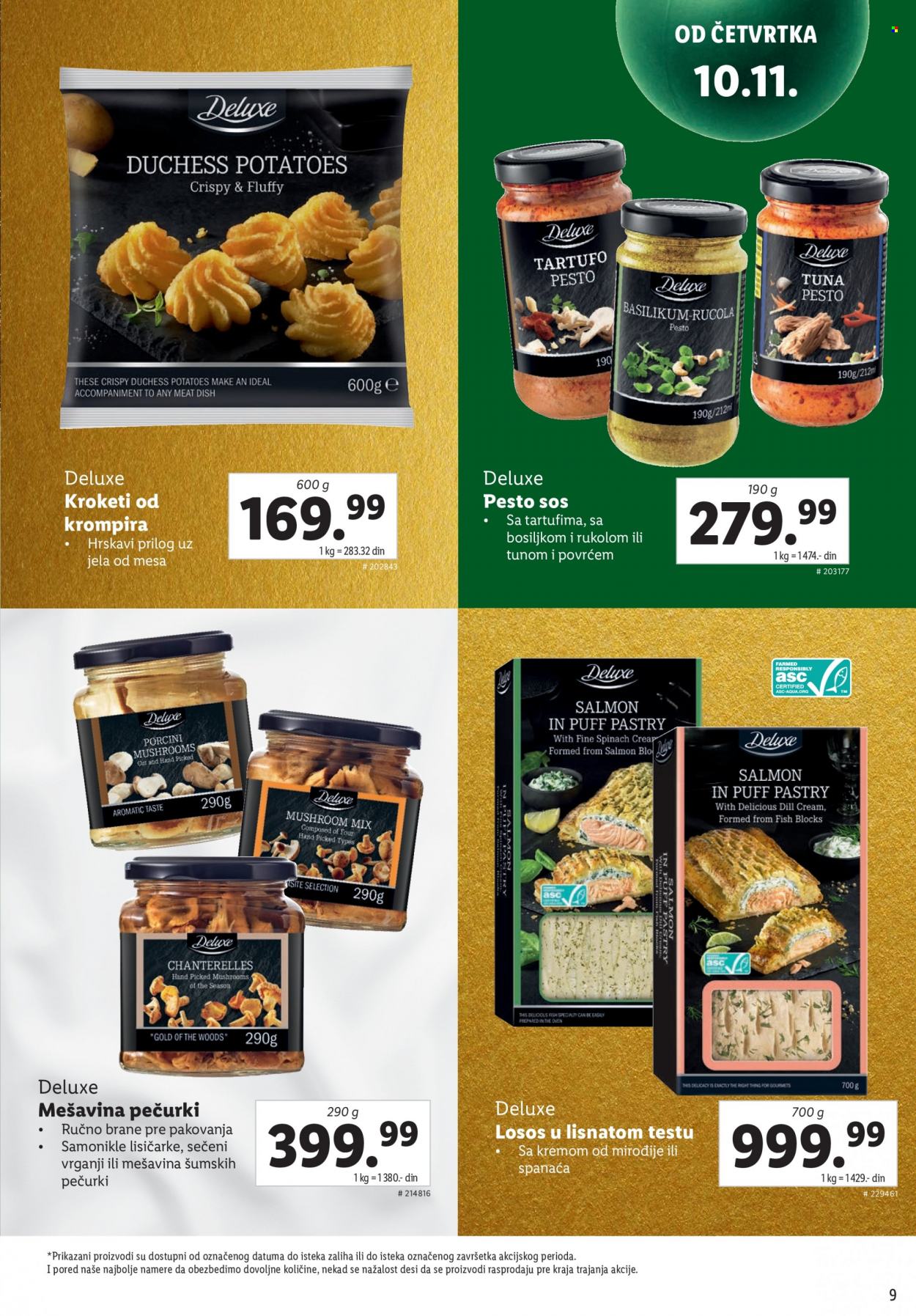Lidl katalog. Stranica 9