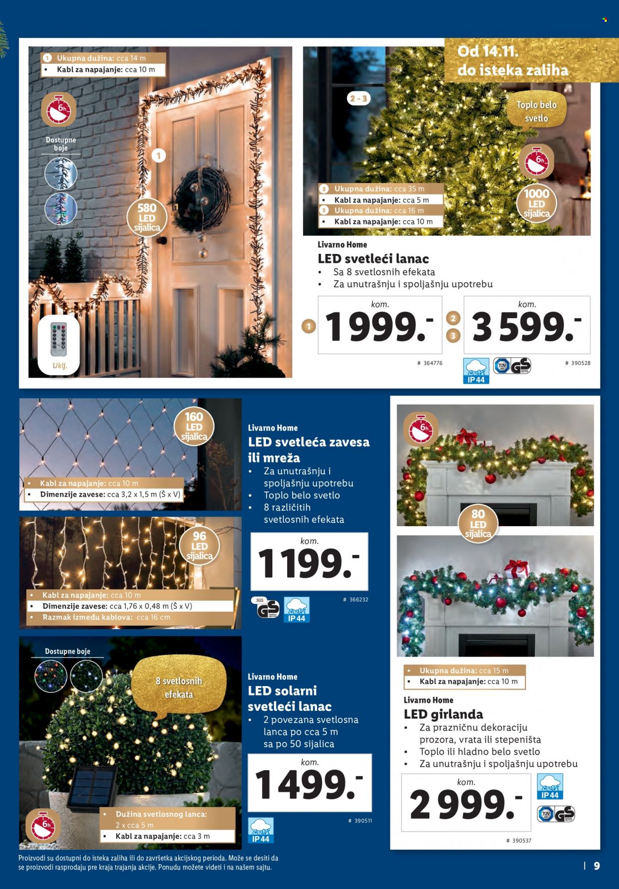 Lidl katalog. Stranica 9