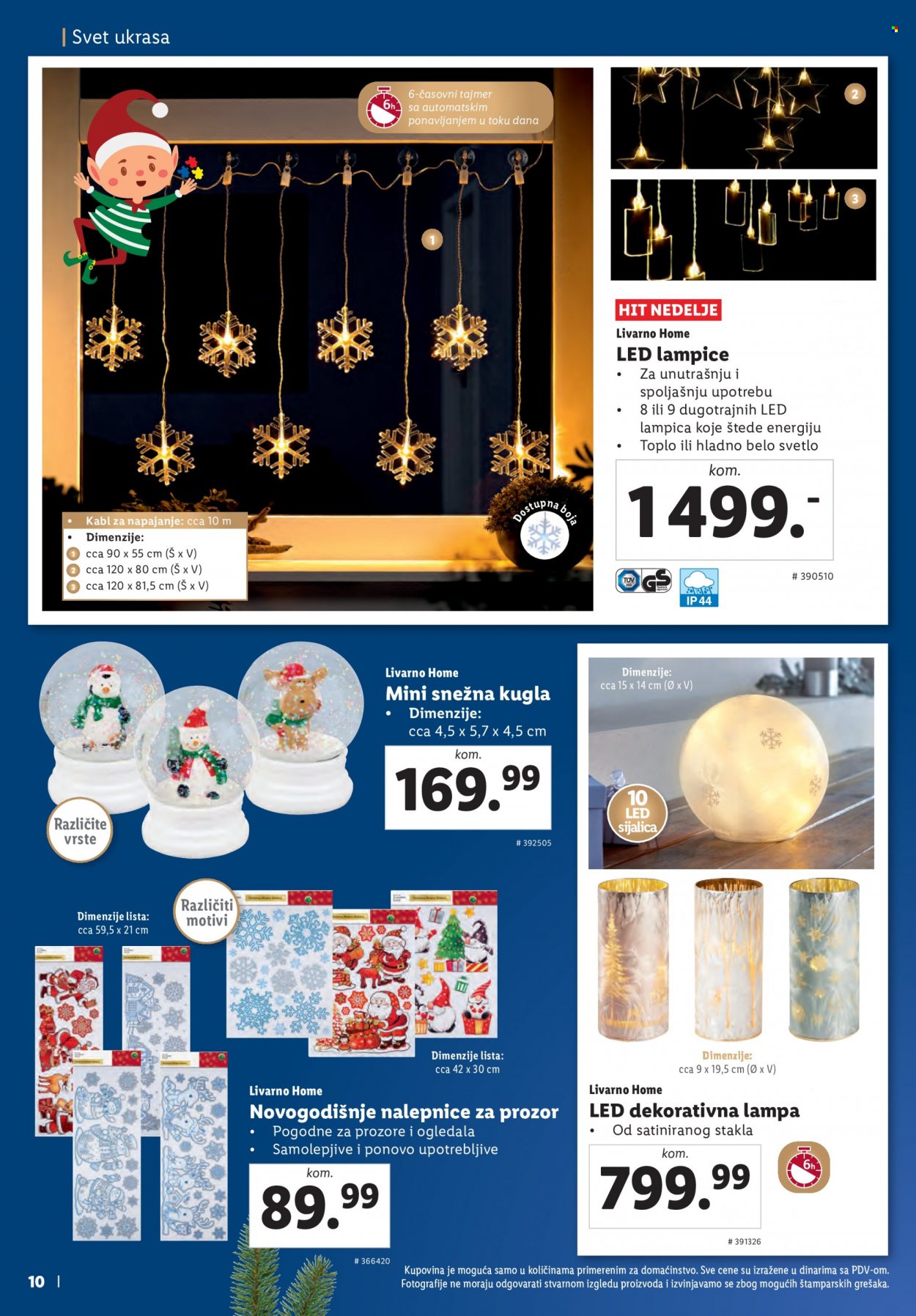 Lidl katalog. Stranica 10