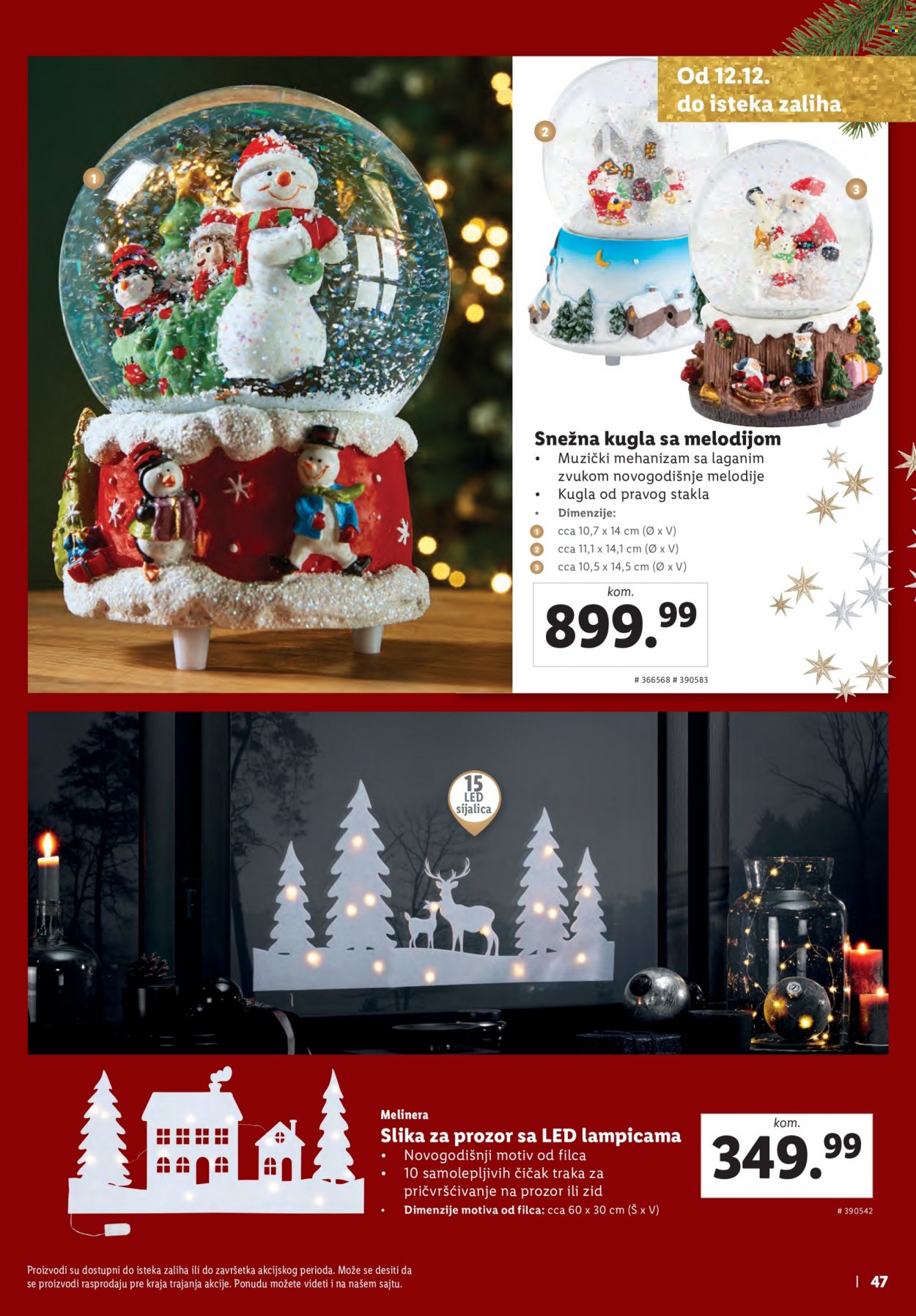 Lidl katalog. Stranica 47