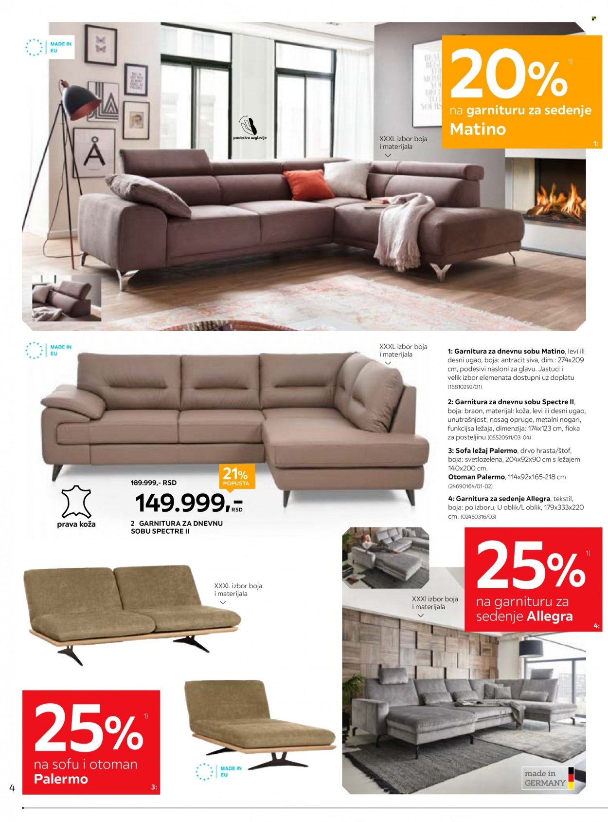 Lesnina XXXL katalog - 07.11.2022 - 04.12.2022. Stranica 4