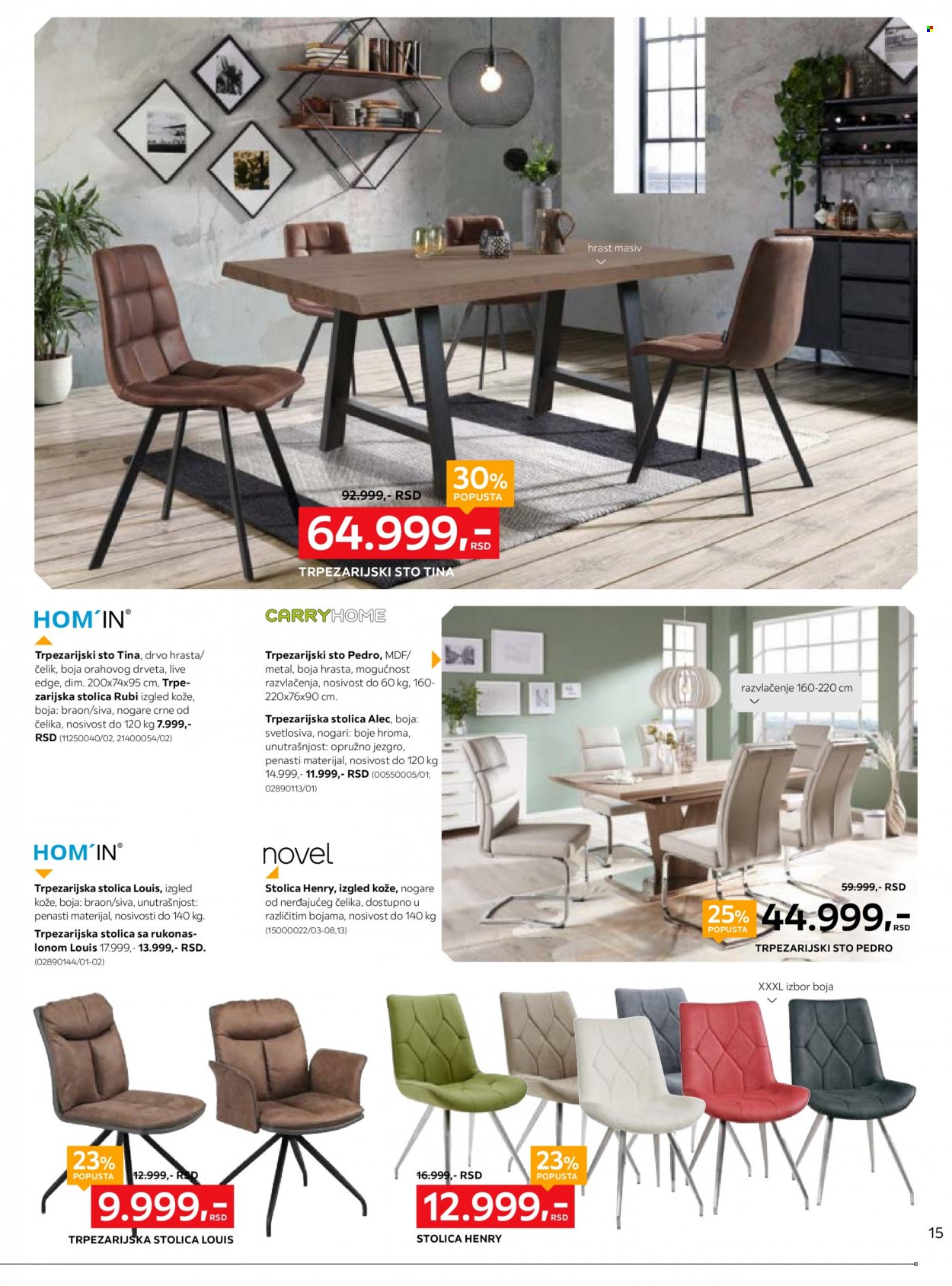 Lesnina XXXL katalog - 07.11.2022 - 04.12.2022. Stranica 15