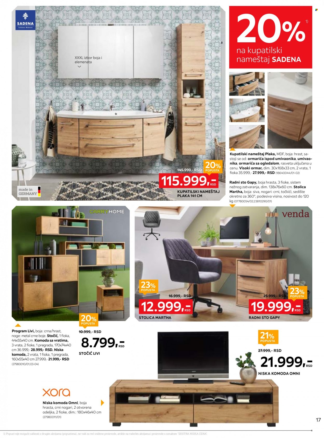 Lesnina XXXL katalog - 07.11.2022 - 04.12.2022. Stranica 17