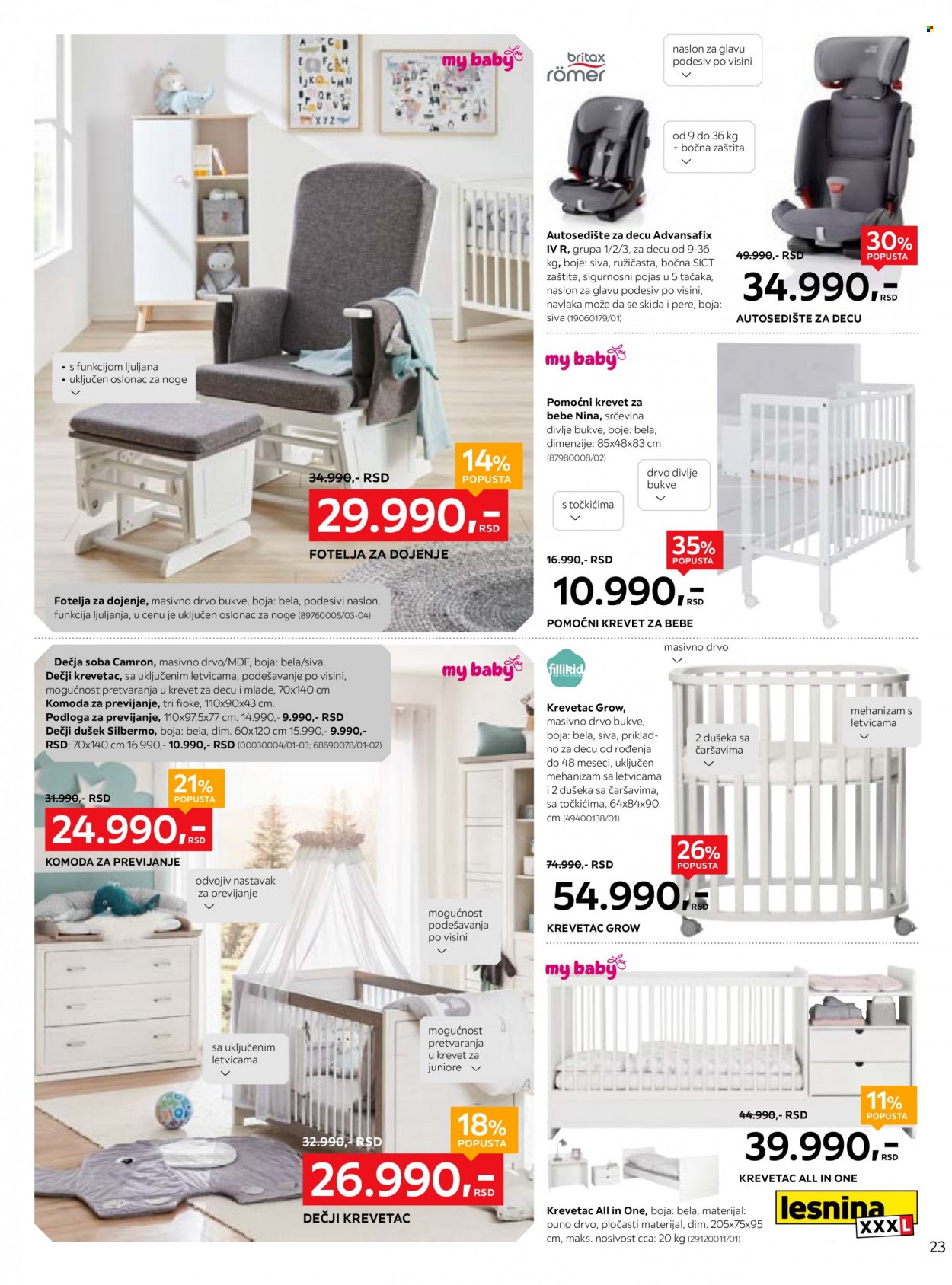 Lesnina XXXL katalog - 07.11.2022 - 04.12.2022. Stranica 23