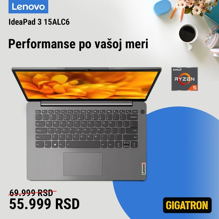 Gigatron katalog. Stranica 1