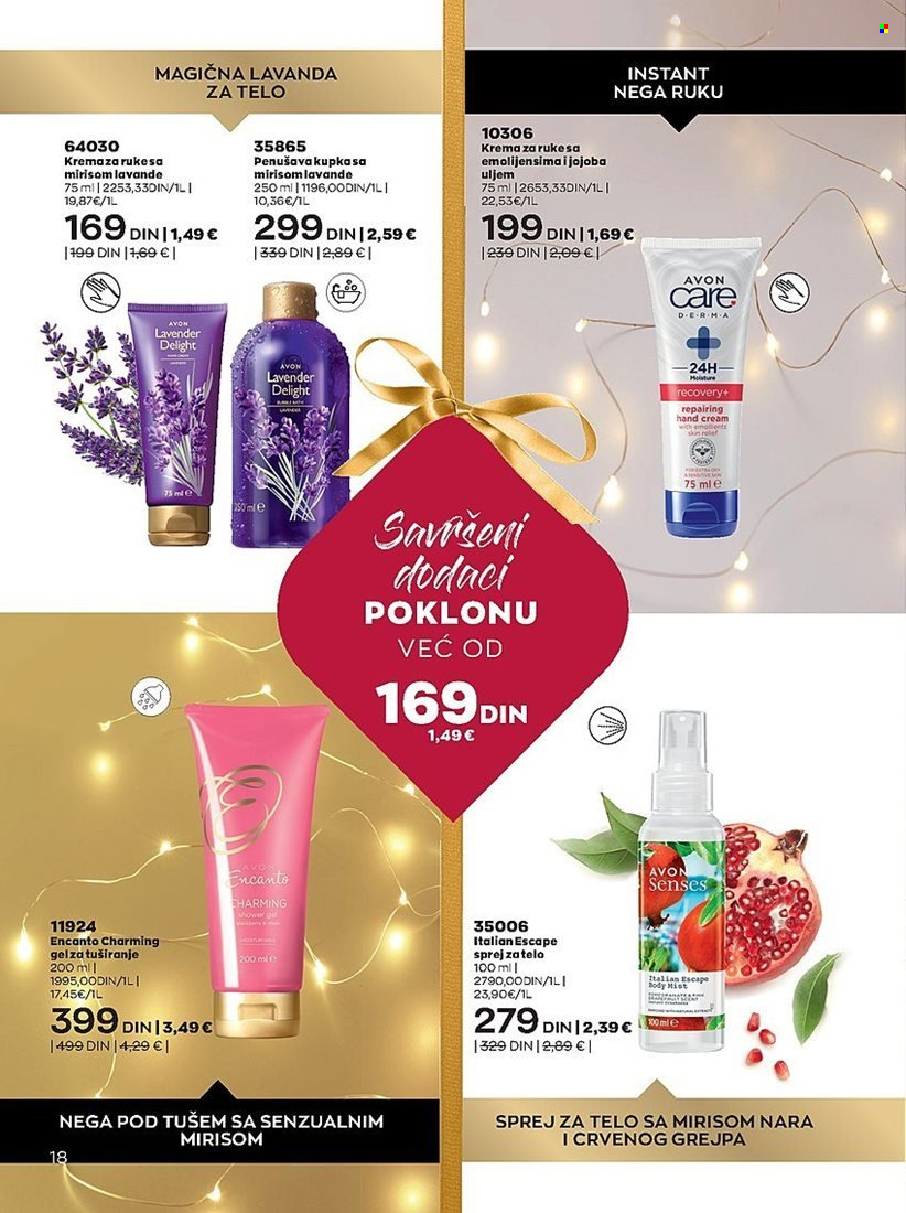 Avon katalog - 01.11.2022 - 30.11.2022. Stranica 18