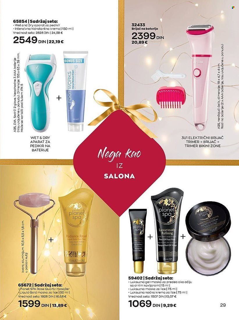 Avon katalog - 01.11.2022 - 30.11.2022. Stranica 29
